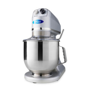 Maxima Gastro Planetenmischer - 7 l - Bis zu 2 kg Teig - Silber