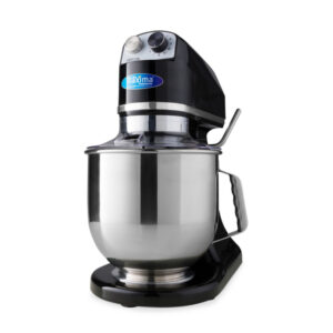 Maxima Gastro Planetenmischer - 7 l - Bis zu 2 kg Teig - Schwarz