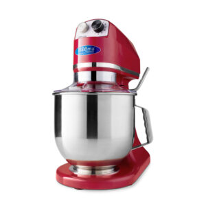 Maxima Gastro Planetenmischer - 7 l - Bis zu 2 kg Teig - Raspberryrot