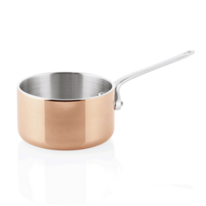 Was Germany Mini Servierkasserolle MINI COPPER 3PLY, Ø 5 cm, 50 ml, Kupfer, Aluminium, Edelstahl