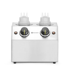Hendi Saucenwärmer doppelt, 1,3L, 220-240V/400W, 270x223x(H)282mm