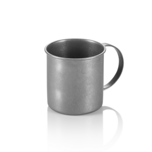 Was Germany Moscow Mule Set, 0,45 ltr., Ø 9 cm, Höhe 9 cm, vintage, Set á 2 Stück, Chromnickelstahl, PVD Beschichtung