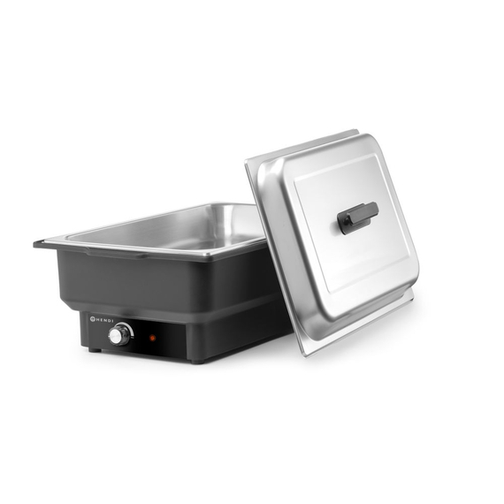 Hendi Chafing Dish Tellano, elektrisch, Kitchen Line, GN 1/1, 9L, 220-240V/900W, 575x349x(H)278mm