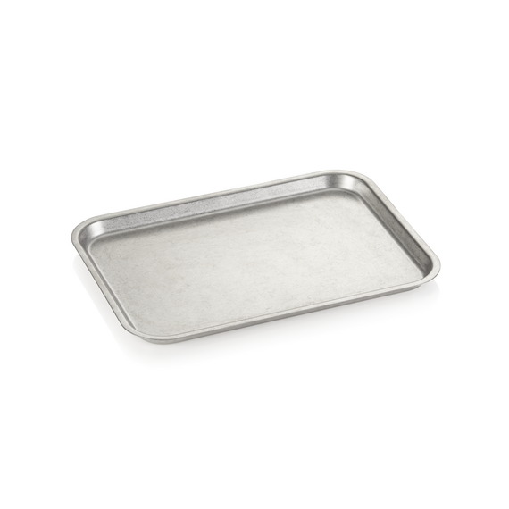 Steel & Style Serviertablett HERITAGE, 25 x 18 x 1 cm, Chromnickelstahl 18/8