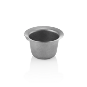 Steel & Style Dipschale Set HERITAGE, 120 ml, Ø 9,0 cm, Höhe 5,5 cm, Set á 6 Stück, Chromnickelstahl 18/8