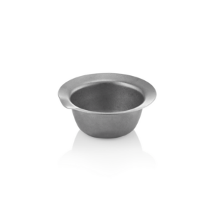 Steel & Style Dipschale Set HERITAGE, 70 ml, Ø 9,5 cm, Höhe 4 cm, Set á 6 Stück, Chromnickelstahl 18/8