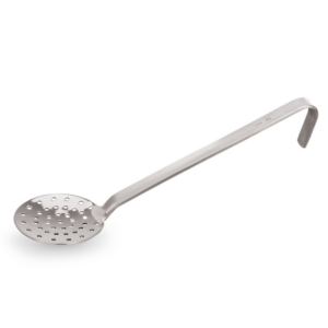 Was Germany Schaumlöffel KITCHEN TOOL 2085, Ø 8 cm, 21 cm, Perforierung Ø 4 mm, Chromnickelstahl