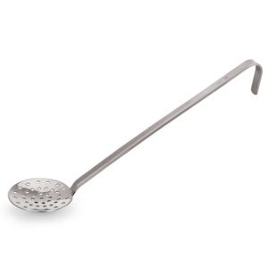 Was Germany Schaumlöffel KITCHEN TOOL 2085, Ø 14 cm, 38 cm, Perforierung Ø 4 mm, Chromnickelstahl