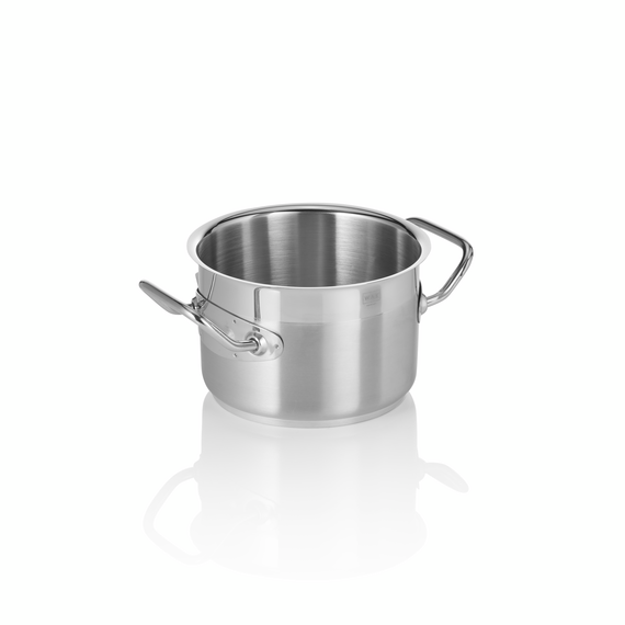 Was Germany Bratentopf COOKWARE 21, Ø 16 cm, 2 ltr., Chromnickelstahl 18/10