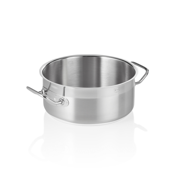 Was Germany Bratentopf COOKWARE 21, Ø 24 cm, 4,5 tr., Chromnickelstahl 18/10