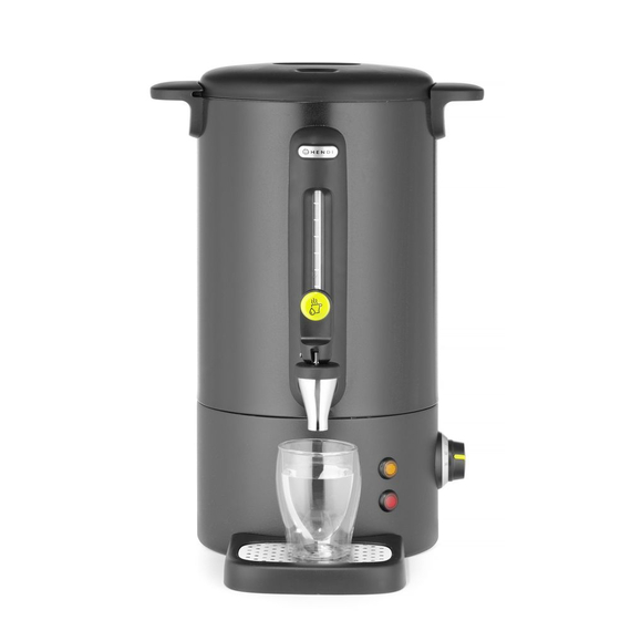 Hendi Heißgetränkekessel UNIQ, designed by Robert Bronwasser, 9L, Schwarz, 220-240V/950W, 307x330x(H)450mm