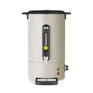 Hendi Heißgetränkekessel UNIQ, designed by Robert Bronwasser, 16L, Creme, 220-240V/1650W, 357x380x(H)502mm