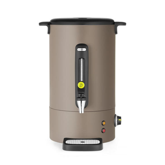 Hendi Heißgetränkekessel UNIQ, designed by Robert Bronwasser, 16L, Taupe, 220-240V/1650W, 357x380x(H)502mm