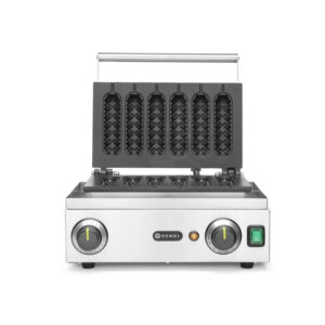 Hendi Waffeleisen 'Corn Dog', 230V/1550W, 390x378x(H)229mm