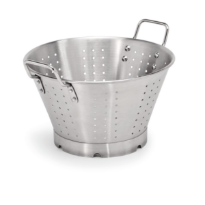 Was Germany Seiher, Ø 45 cm, Perforierung Ø 5 mm, Chromnickelstahl