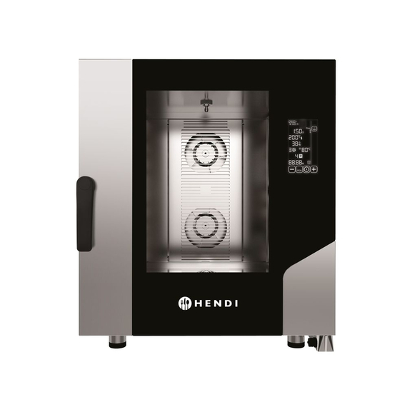 Hendi Konvektions-Dampfgarer Contact 7x GN 1/1, 400V/10400W, 730x849x(H)850mm