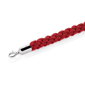 Was Germany Verbindungskordel CLASSIC, Ø 3,2 cm, 1,5 m, rot, Polyester, hochglanzpoliert, verchromt