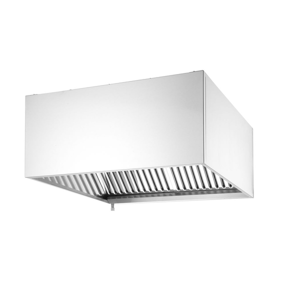 Hendi Wandmontierte Dunstabzugshaube - verschraubt, ohne Beleuchtung, 1205x1000x(H)450mm