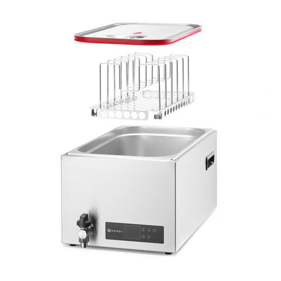 Hendi Sous-Vide-Gerät GN 1/1, 20L, 230V/600W, 350x680x(H)275mm