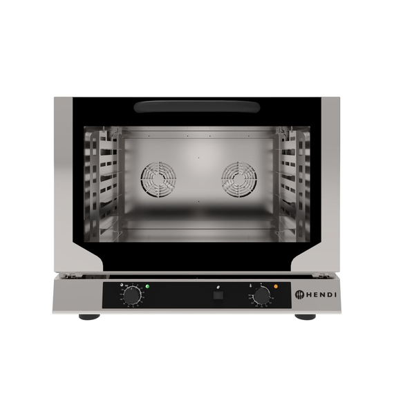 Hendi Konvektionsofen mit Beschwadung 4x 600x400mm, 220-240V/6400W, 783x755x(H)634mm