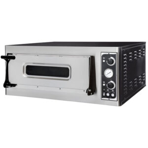 Hendi Pizzaofen BASIC 4, 1 Kammer, 400V/4700W, 975x930x(H)413mm