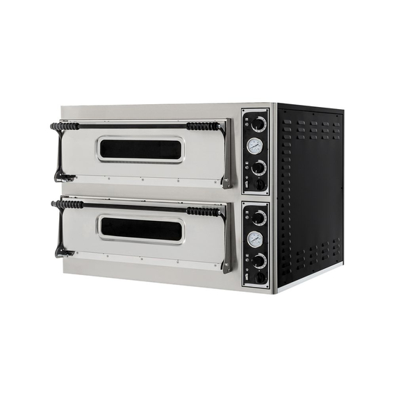 Hendi Pizzaofen BASIC XXL 66, 2 Kammern, 400V/18000W, 1365x955x(H)745mm