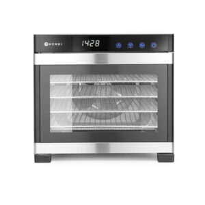 Hendi Dörrautomat für Lebensmittel, Profi Line, 6 Bleche, 230V/650W, 342x485x(H)309mm