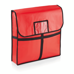 Was Germany Isoliertasche für 2 Pizzen, 51 x 51 x 11 cm, rot, Kunststoff, Aluminium