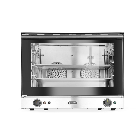 Hendi Konvektionsofen mit Luftbefeuchtung H100S, GN 1/1, 230V/3500W, 699x608x(H)550mm