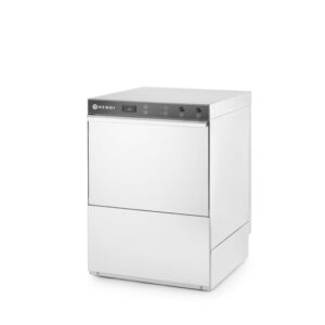 Hendi Geschirrspüler 50x50 - elektromechanische Steuerung, mit Laugenpumpe, 400V/6600W, 570x600x(H)830mm
