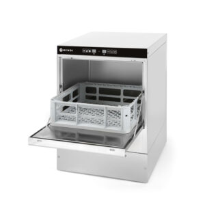 Hendi Geschirrspüler 40x40 - elektromechanische Steuerung, mit Spülmittelpumpe, 230V/2800W, 470x510x(H)710mm