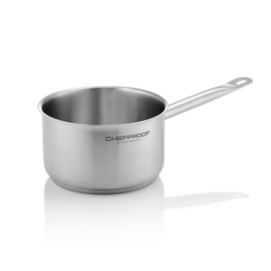Chefproof Stielkasserolle, Ø 24 cm, 5 ltr., Chromnickelstahl 18/10