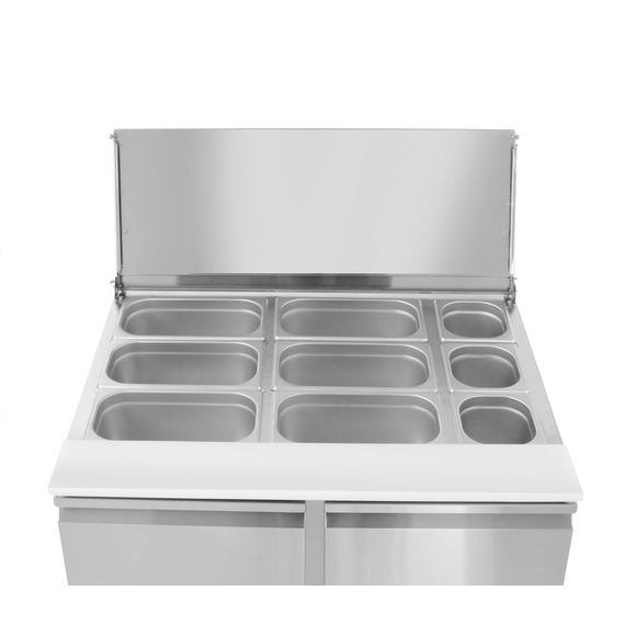 Arktic Saladette, zweitürig 300L, 230V/310W, 912x702x(H)888mm