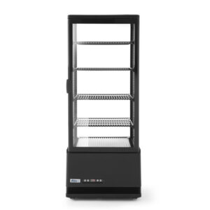 Arktic Aufsatz-Kühlvitrine 98 Liter, Schwarz, 230V/210W, 444x397x(H)1100mm