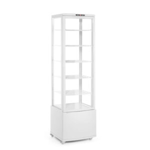 Arktic Kühlvitrine 270 Liter, Weiß, 230V/290W, 556x526x(H)1913mm