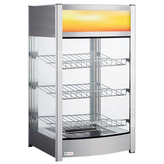 Hendi Warmhaltevitrine, 97 Liter, 230V/800W, 460x467x(H)785mm