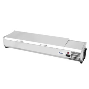 Arktic Aufsatz-Kühlvitrine Gastronorm 1/3, 4x GN 1/3, 230V/180W, 1205x420x(H)630mm