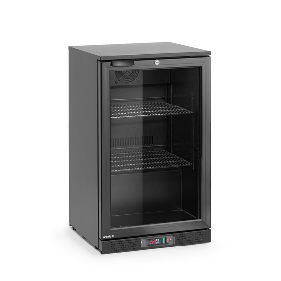 Arktic Kühlschrank hinten mit einer Tür, 86L, Schwarz, 220-240V/120W, 500x530x(H)870mm