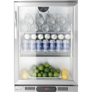 Arktic Bar-Kühlschrank mit 1 Tür, 75L, Silber, 220-240V/120W, 530x500x(H)840mm