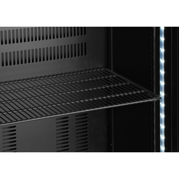 Arktic Bar-Kühlschrank mit einer Tür, 243L, Schwarz, 220-240V/195W, 600x530x(H)1820mm