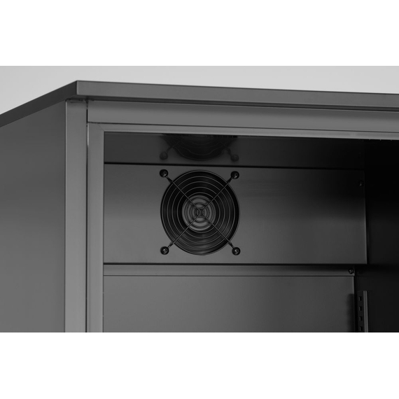 Arktic Bar-Kühlschrank mit einer Tür, 243L, Schwarz, 220-240V/195W, 600x530x(H)1820mm