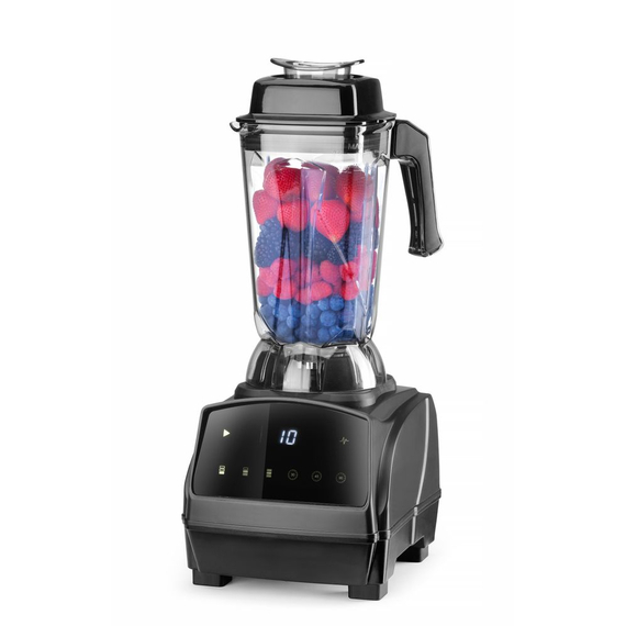 Hendi Digitaler Bar-Mixer BPA-frei, 2,5L, Schwarz, 230V/1680W, 220x240x(H)535mm