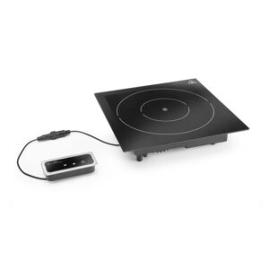 Fine Dine Induktionsheizplatte 1000 W, Schwarz, 230V/1000W, 350x397x(H)85mm