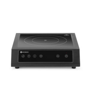Hendi Induktionsherd 3500 D XL, Schwarz, 220-240V/3500W, 355x400x(H)100mm