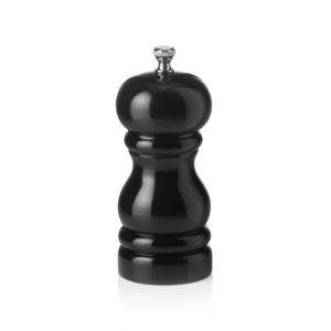 Was Germany Salzmühle mit Keramikmahlwerk CLASSIC MILL, Höhe 11 cm, schwarz glänzend, Holz