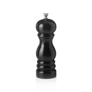 Was Germany Salzmühle mit Keramikmahlwerk CLASSIC MILL, Höhe 15 cm, schwarz glänzend, Holz