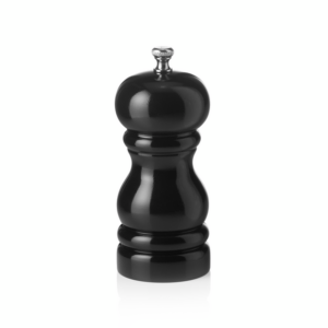 Was Germany Pfeffermühle mit Keramikmahlwerk CLASSIC MILL, Höhe 11 cm, schwarz glänzend, Holz