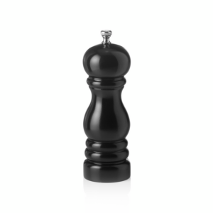 Was Germany Pfeffermühle mit Keramikmahlwerk CLASSIC MILL, Höhe 15 cm, schwarz glänzend, Holz