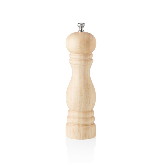 Was Germany Pfeffermühle mit Keramikmahlwerk CLASSIC MILL, Höhe 20 cm, natur lackiert, Holz