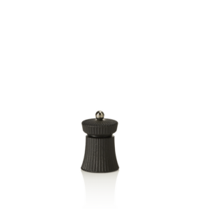 Was Germany Salzmühle mit Edelstahl Mahlwerk IRON CRUSH, Höhe 9,5 cm, schwarz, Gusseisen